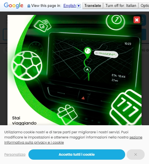 AirBet Casino Mobile screenshot